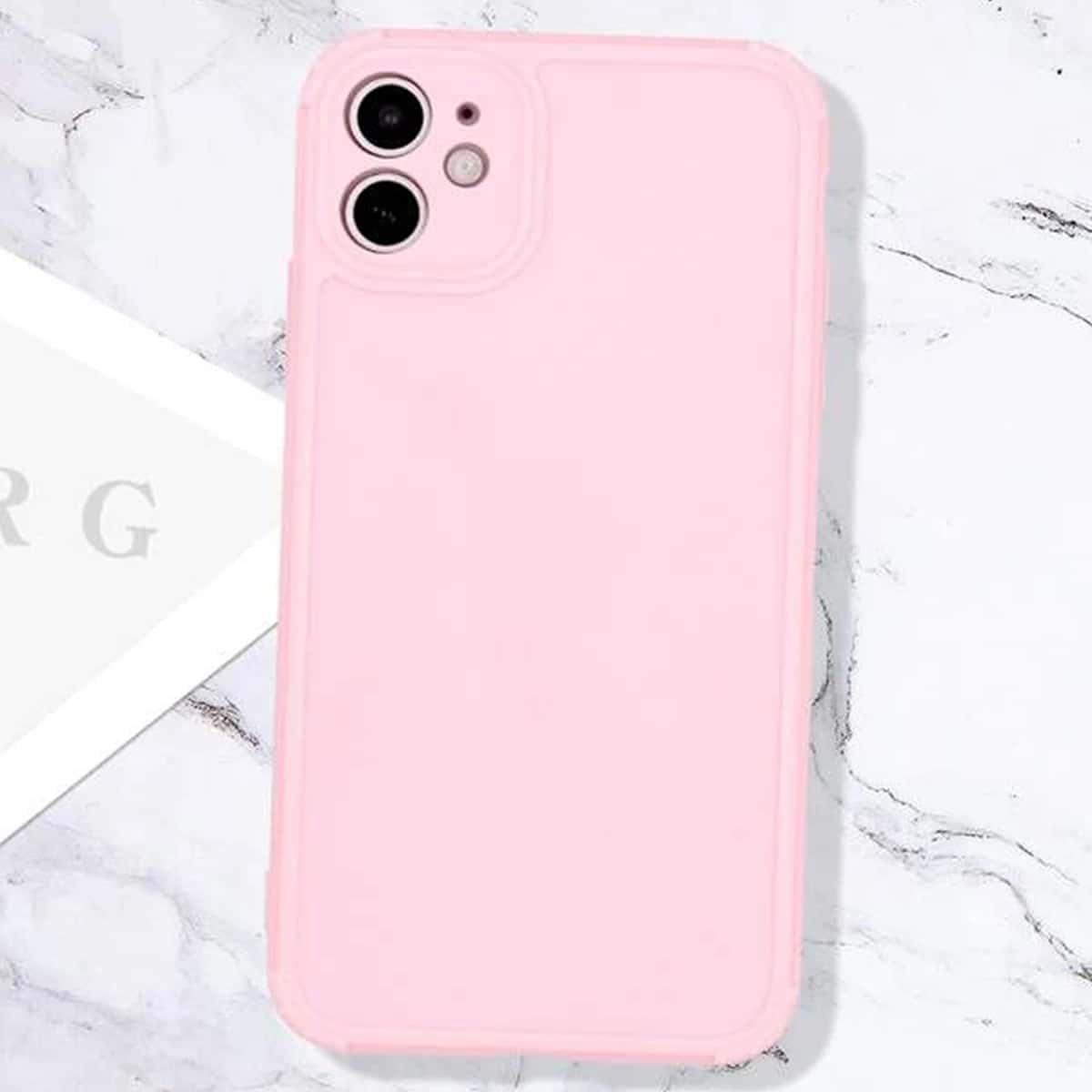 

Solid All-inclusive iPhone Case, Pink