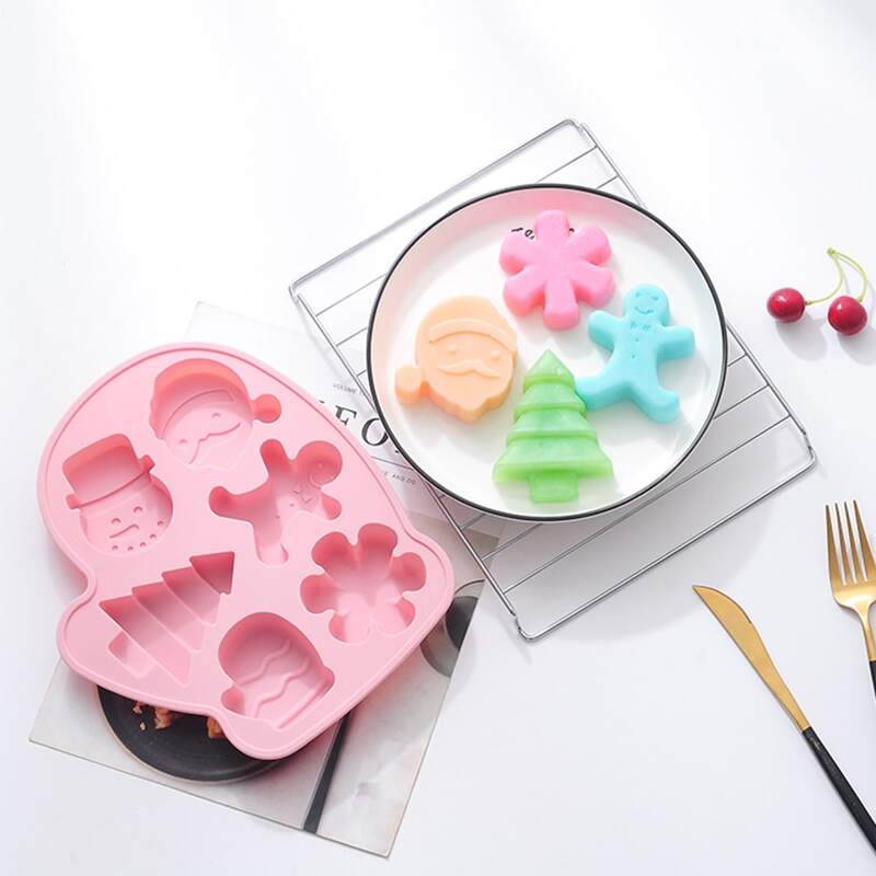 

1pc Christmas Random Baking Mold, Multicolor
