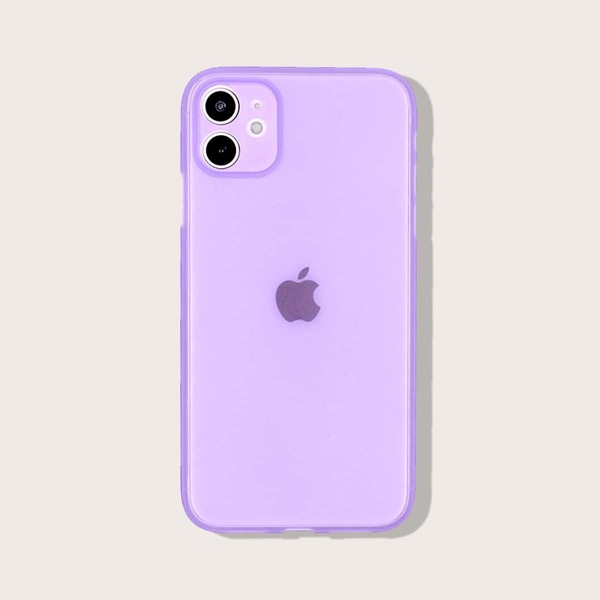 

Solid Ultra Thin iPhone Case, Purple