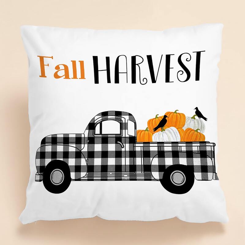 

Slogan Graphic Cushion Cover Without Filler, Multicolor