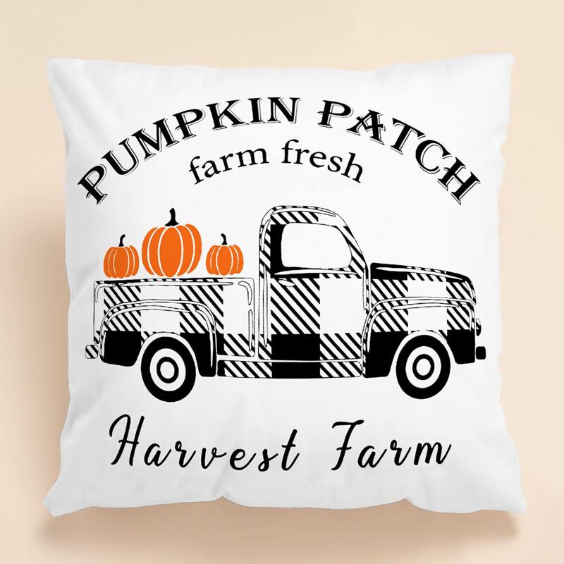 

Slogan Graphic Cushion Cover Without Filler, Multicolor