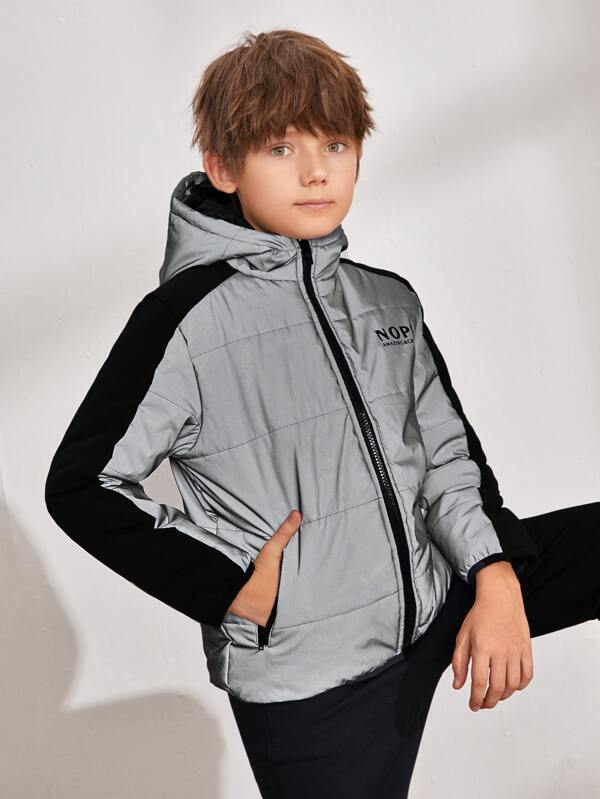 doudoune reflechissante garcon