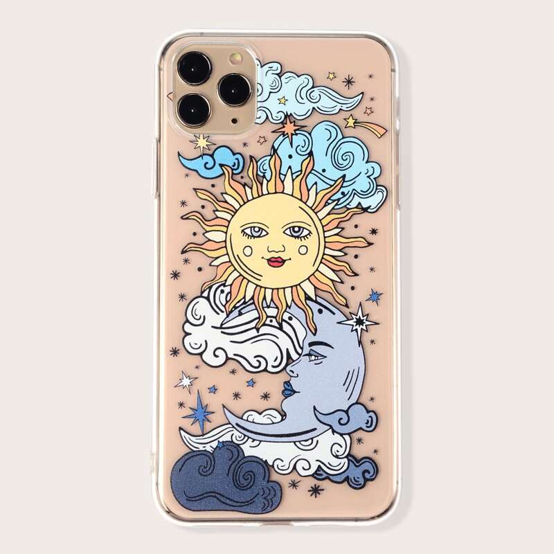 

Sun Pattern iPhone Case, Multicolor
