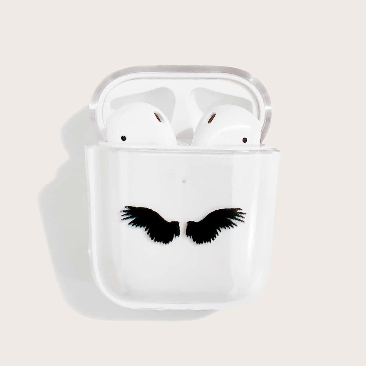 

Wing Pattern Clear Airpods Case