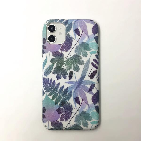 

Leaf Pattern iPhone Case, Multicolor