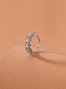 銅水鑽裝飾鼻環適合女士和男士,龐克穿孔,A時尚身體鏈禮品適用於任何場合