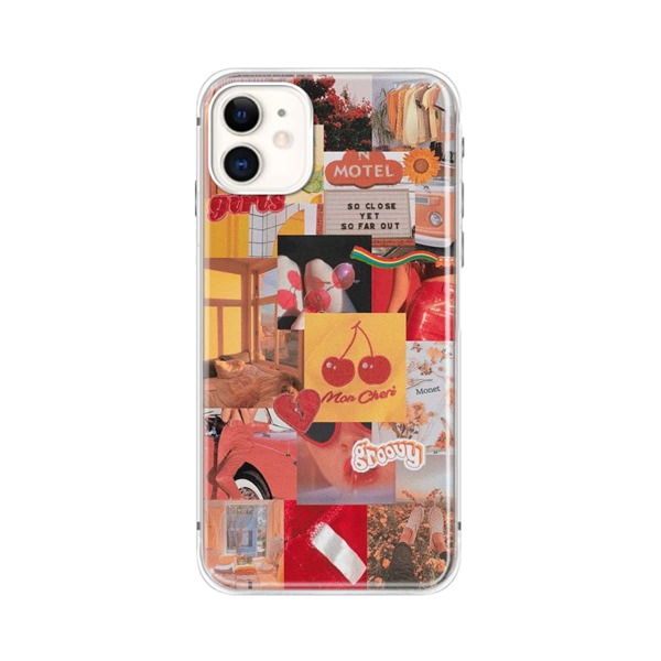 

Mix Pattern iPhone Case, Multicolor