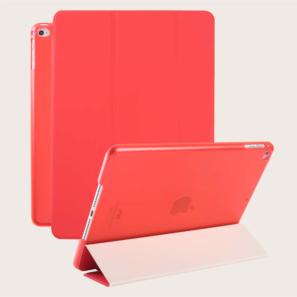 

Solid iPad Case, Red