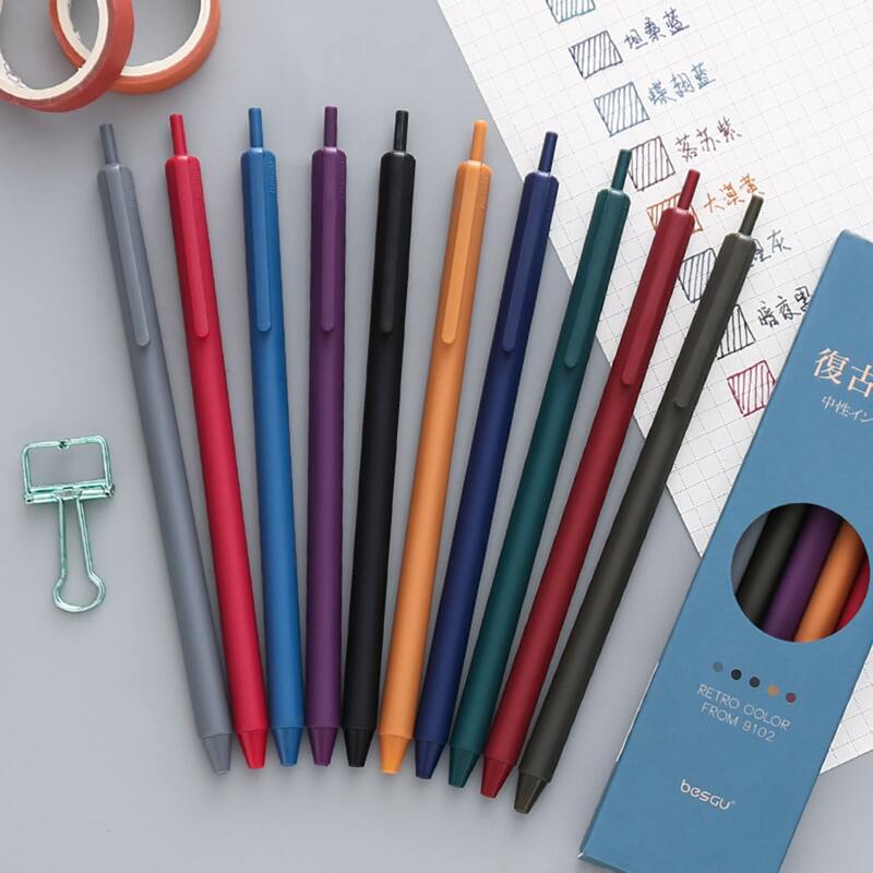 

1pc Random Colorful Gel Pen, Multicolor