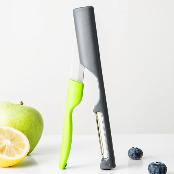 

1set 2 In 1 Multifunction Peeler, Green