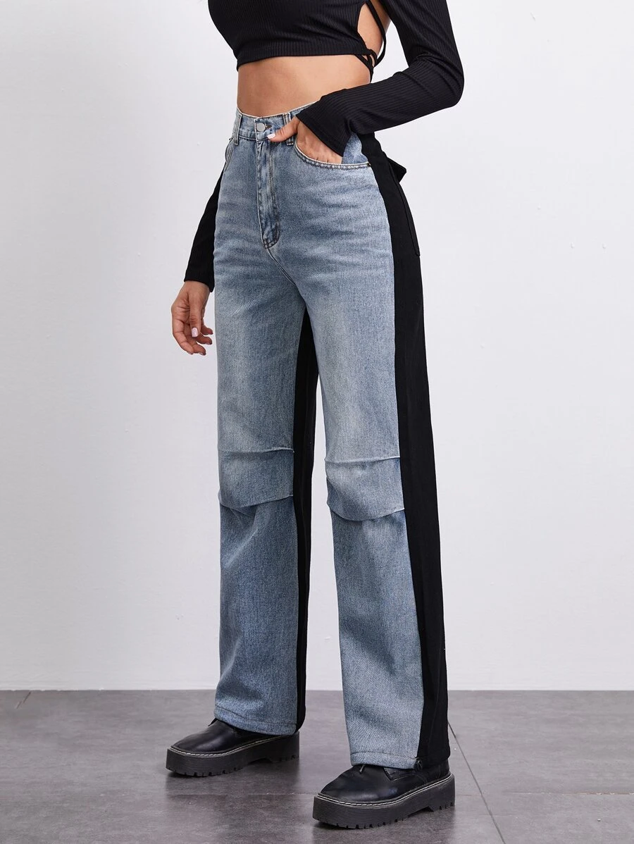 Jeans de dos colores - Multicolor - Ver 1