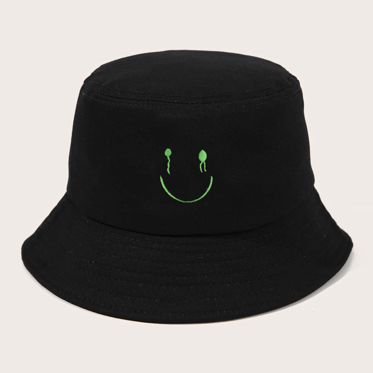 

Smile Bucket Hat, Black