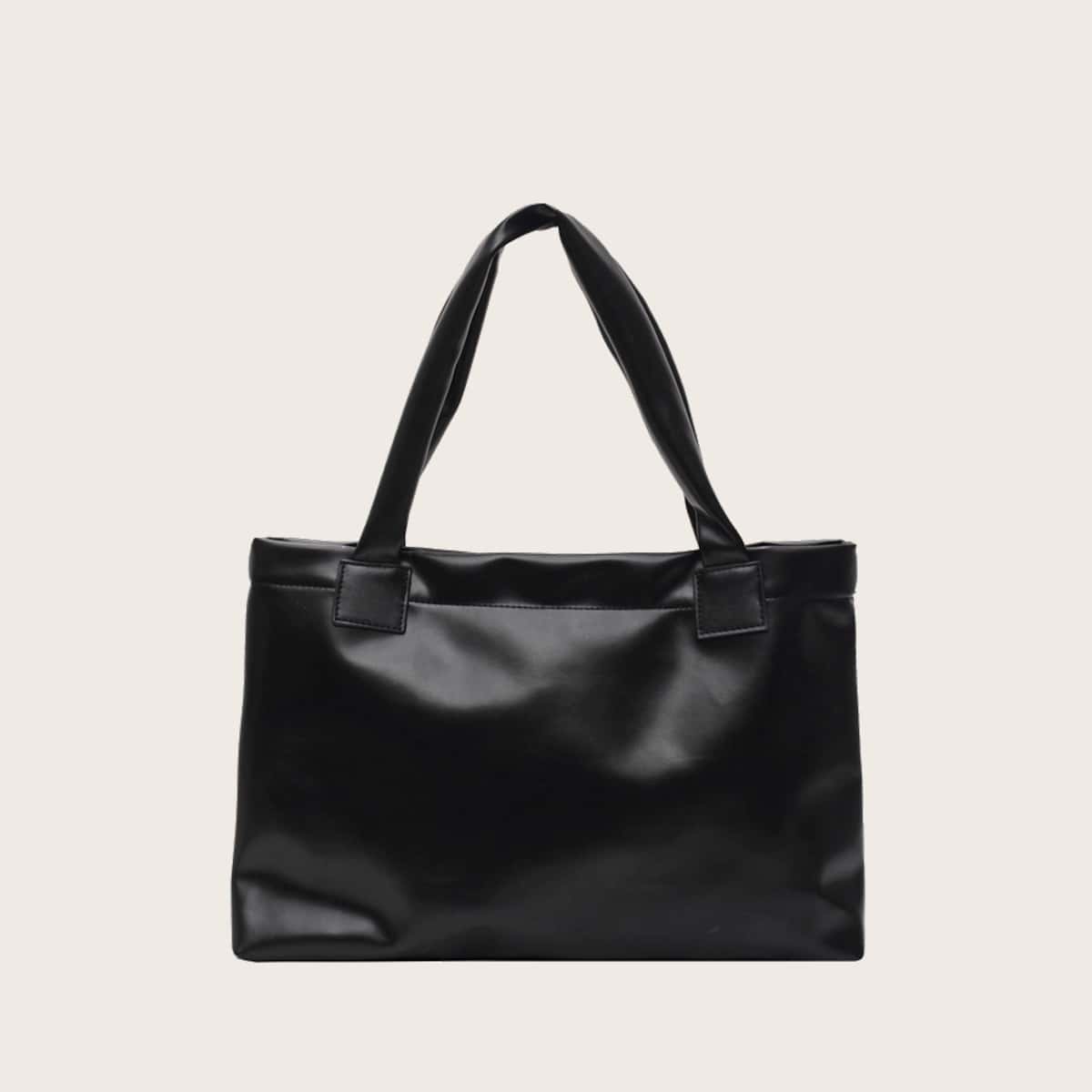 

Minimalist Tote Bag, Black