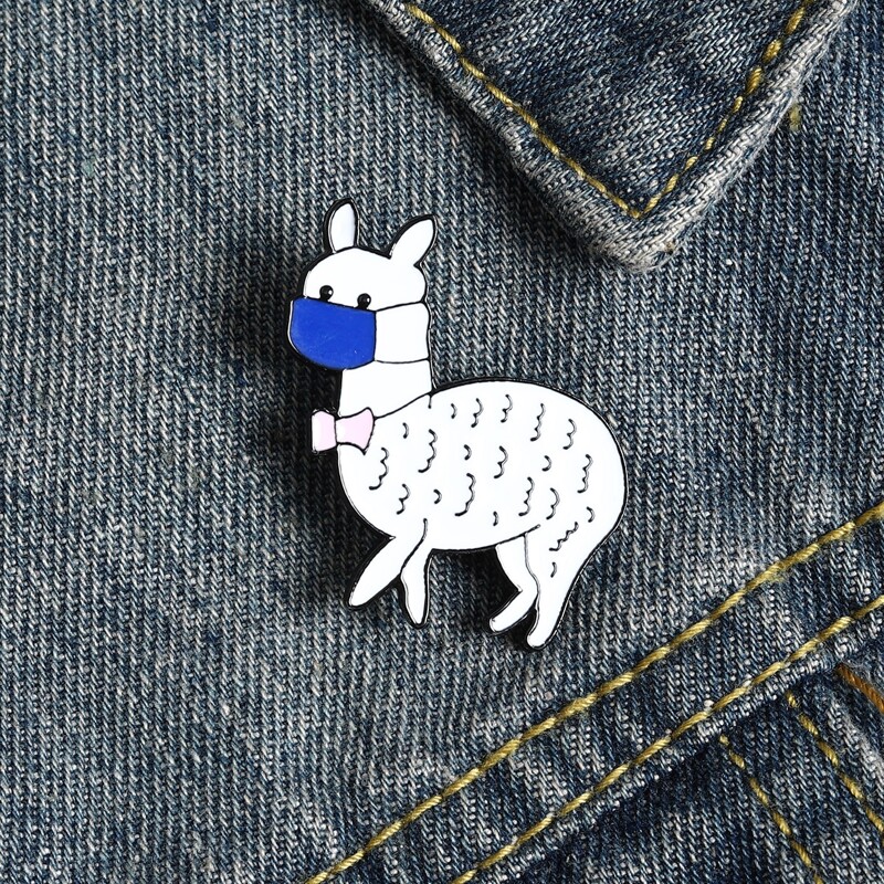 

Cartoon Design Brooch, Multicolor
