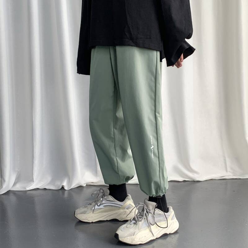 

Guys Drawstring Cuff Cargo Pants, Green