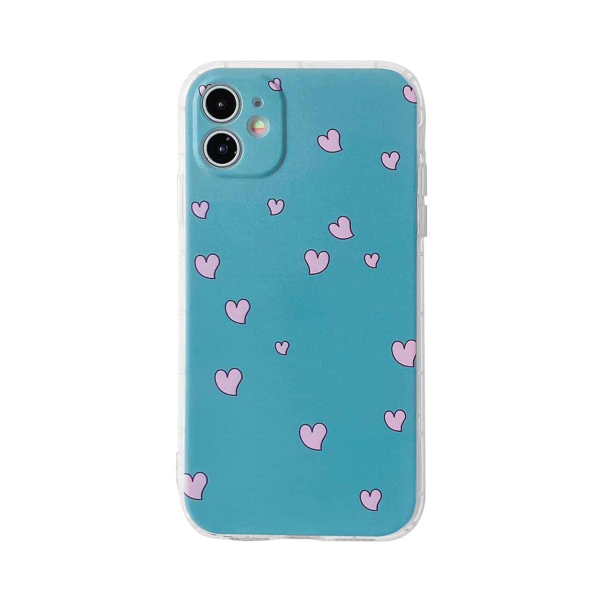 

Heart Print iPhone Case, Multicolor