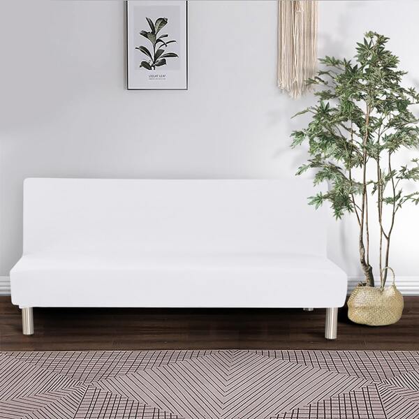 

Plain Stretchy Sofa Cover, White
