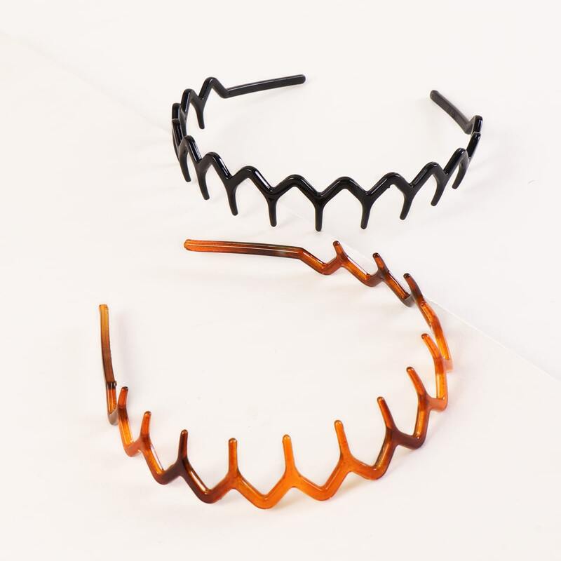 

2pcs Hair Hoop, Multicolor