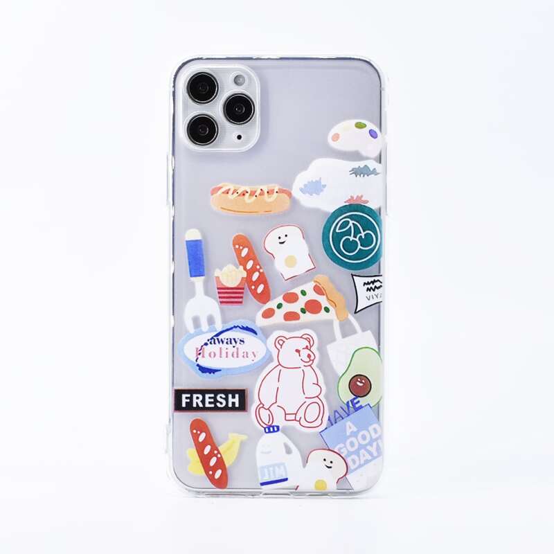 

Cartoon Graphic iPhone Case, Multicolor