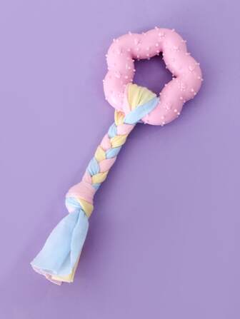 لعبة مضغ الكلب بألوان متجاسن