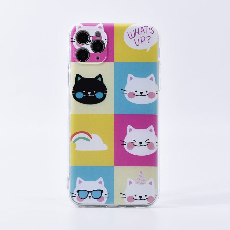 

Cartoon Graphic iPhone Case, Multicolor