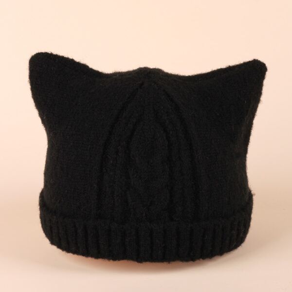 

Toddler Kids Solid Beanie, Black