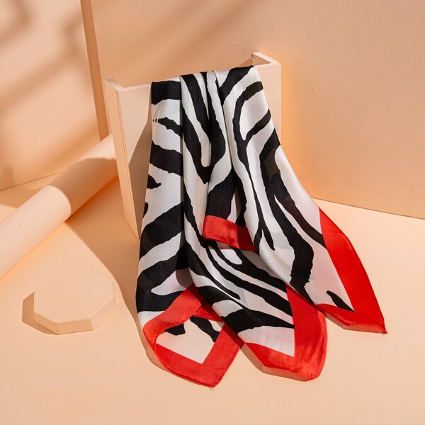 

Zebra Striped Bandana, Multicolor