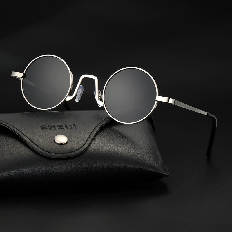 

Guys Round Metal Frame Sunglasses