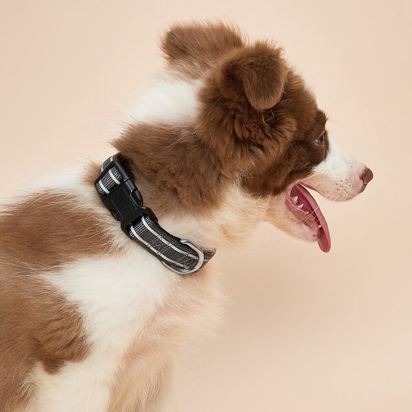 

Светоотражающий ошейник для собак, Чёрный