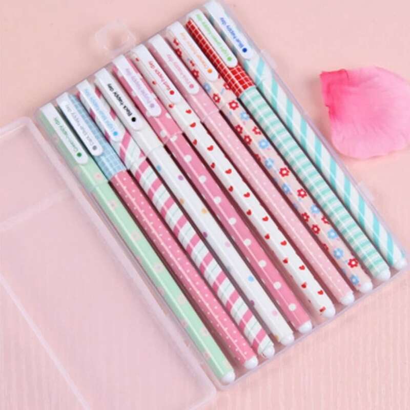 

10pcs Colorful Gel Pen, Multicolor