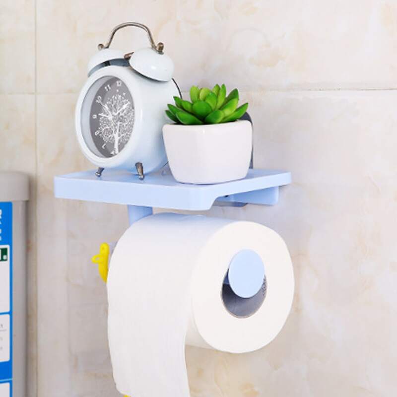 

1pc Multifunction Wall Storage Rack, Blue