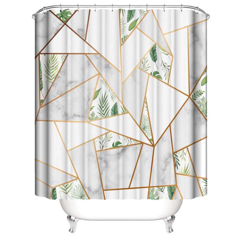 

Geometric Pattern Shower Curtain, Multicolor
