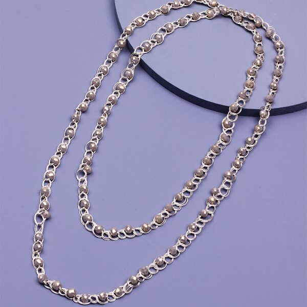 

Bead Decor Knot Necklace, Multicolor
