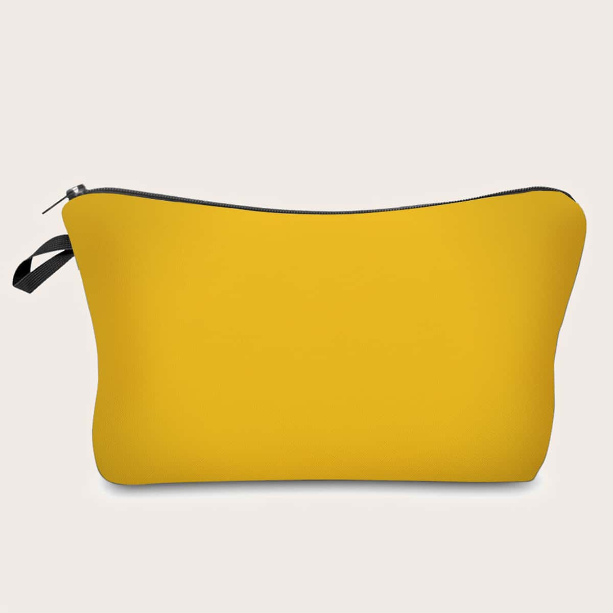 

Solid Makeup Bag, Yellow