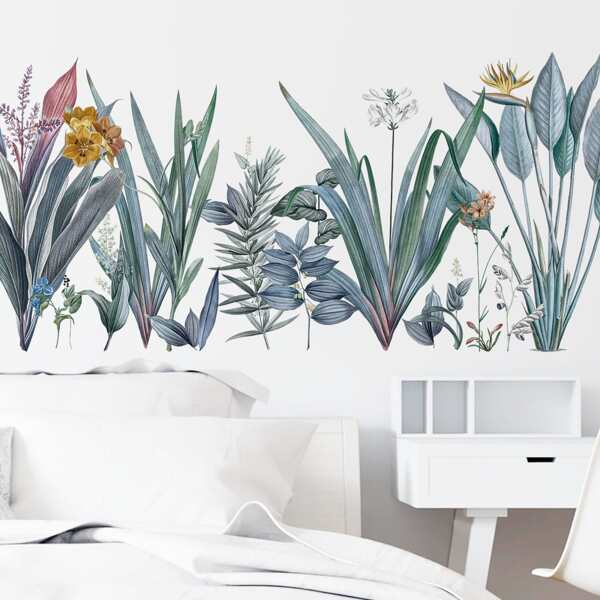 

Plant Print Wall Sticker, Multicolor
