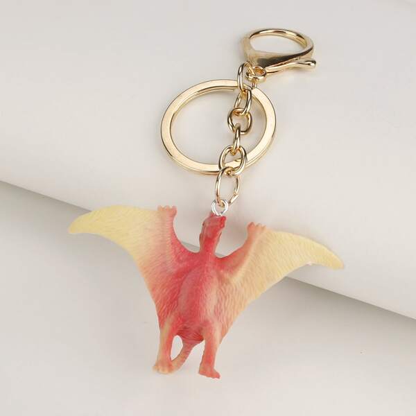 

Dinosaur Bag Charm, Red