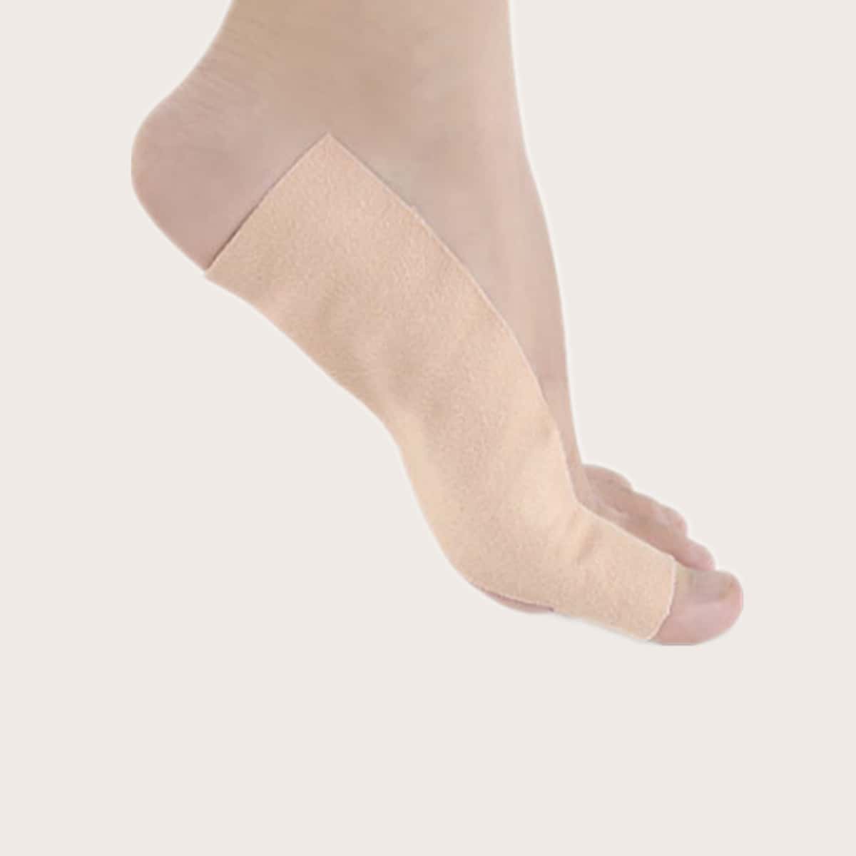 

1pc Big Toe Straightener Corrector, Apricot