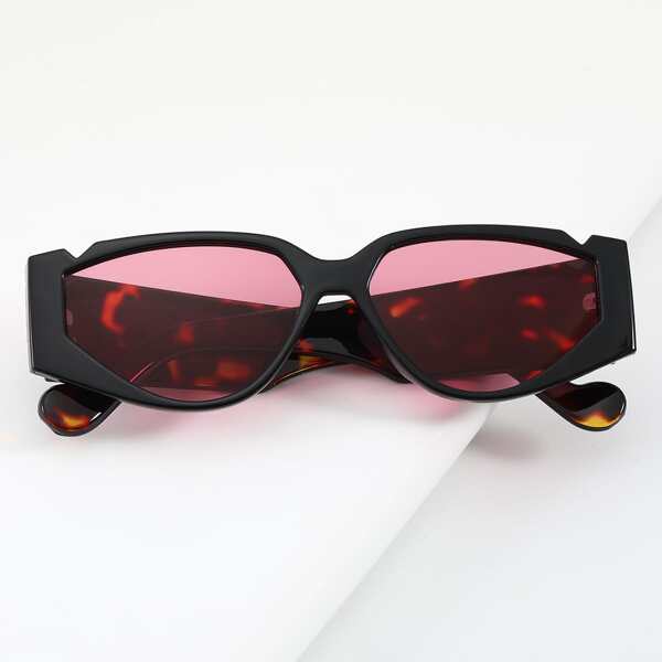 

Tortoiseshell Frame Sunglasses, Multicolor