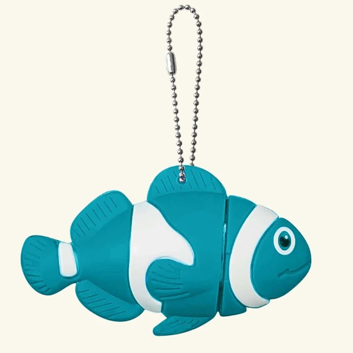 

Fish Shaped USB Flash Drive Decorative Case, Blue and white