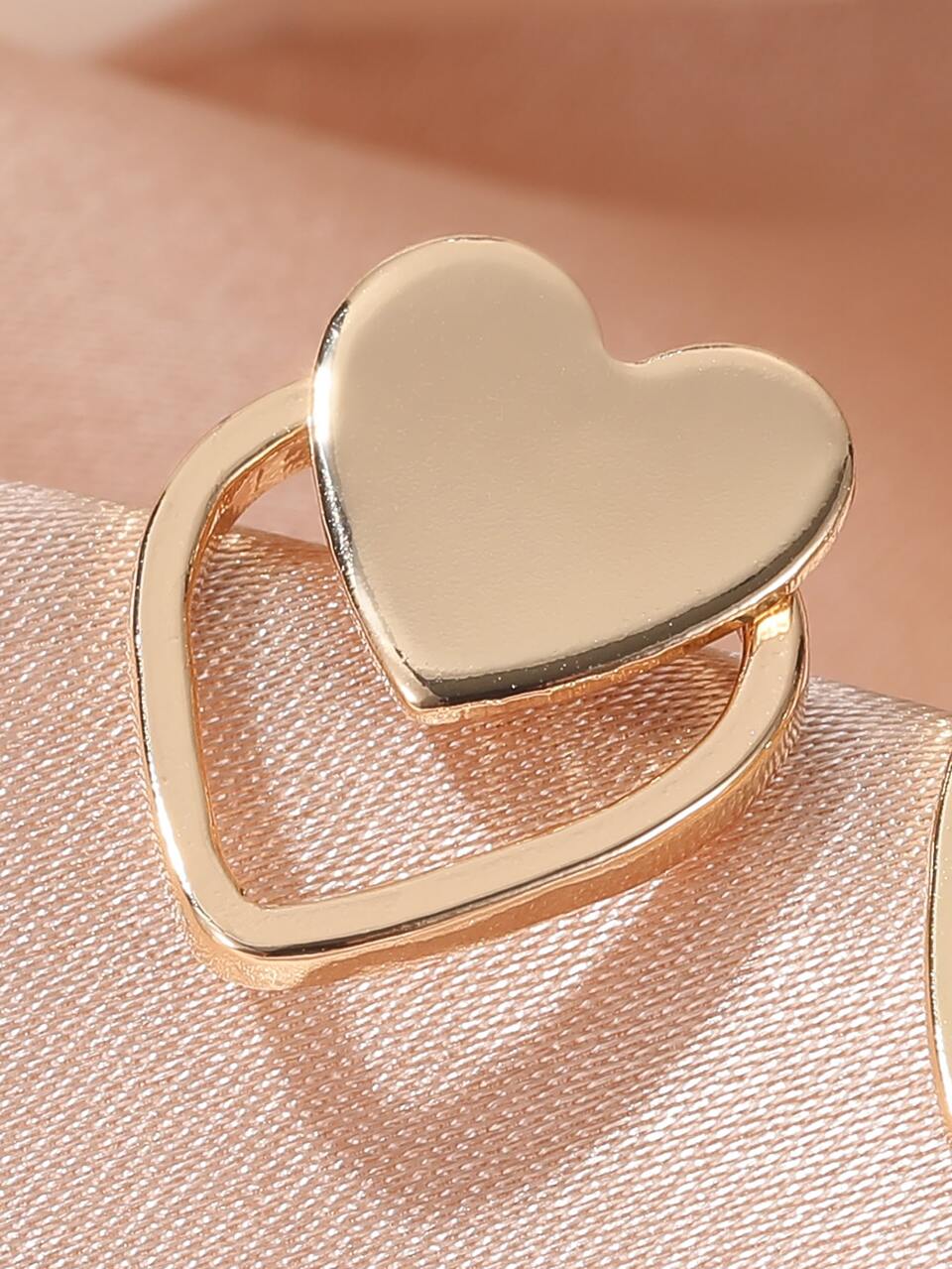 Heart Decor Stud Earrings Valentines,Mom,Mother,Mother's Day,Gift