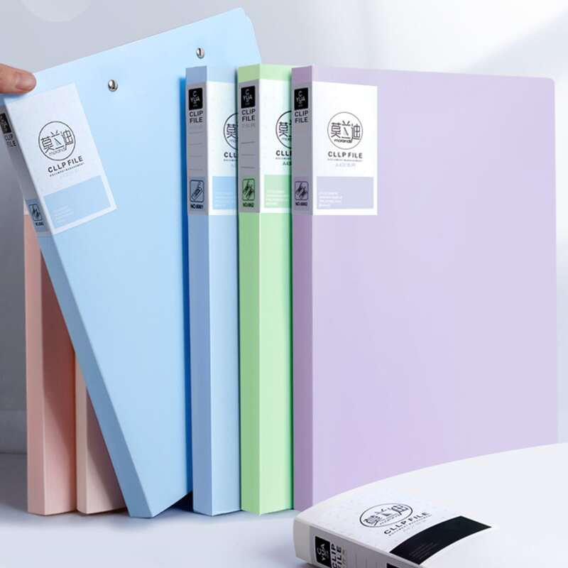 

1pc Plain Random File Folder, Multicolor