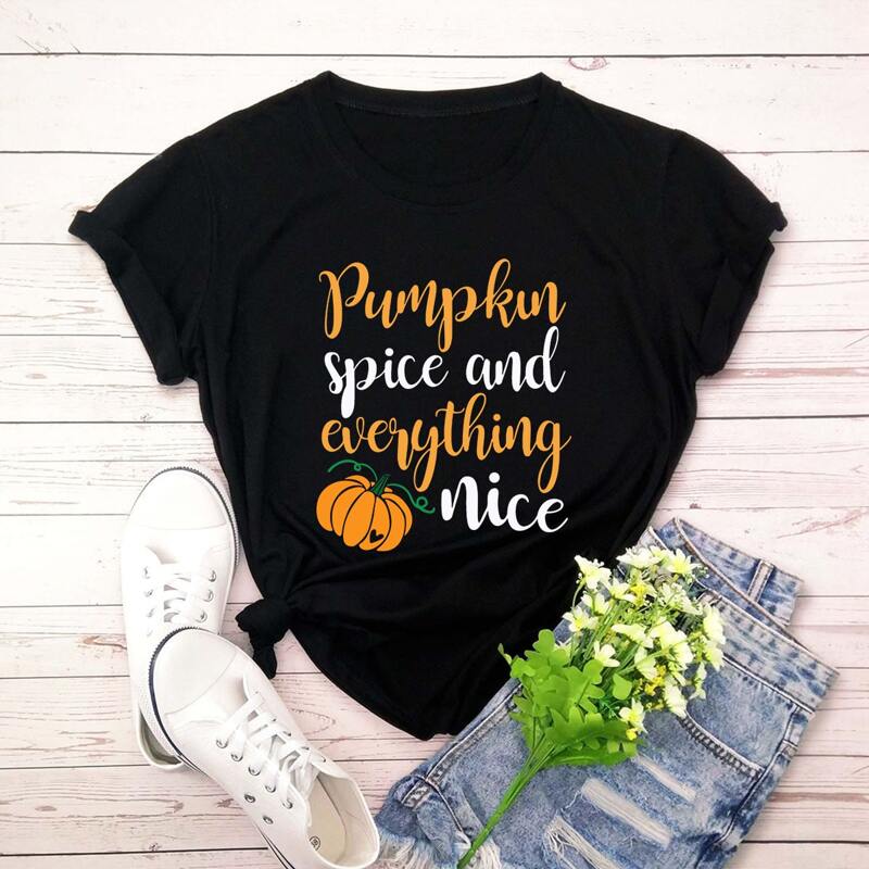 

Halloween Letter Graphic Tee, Black