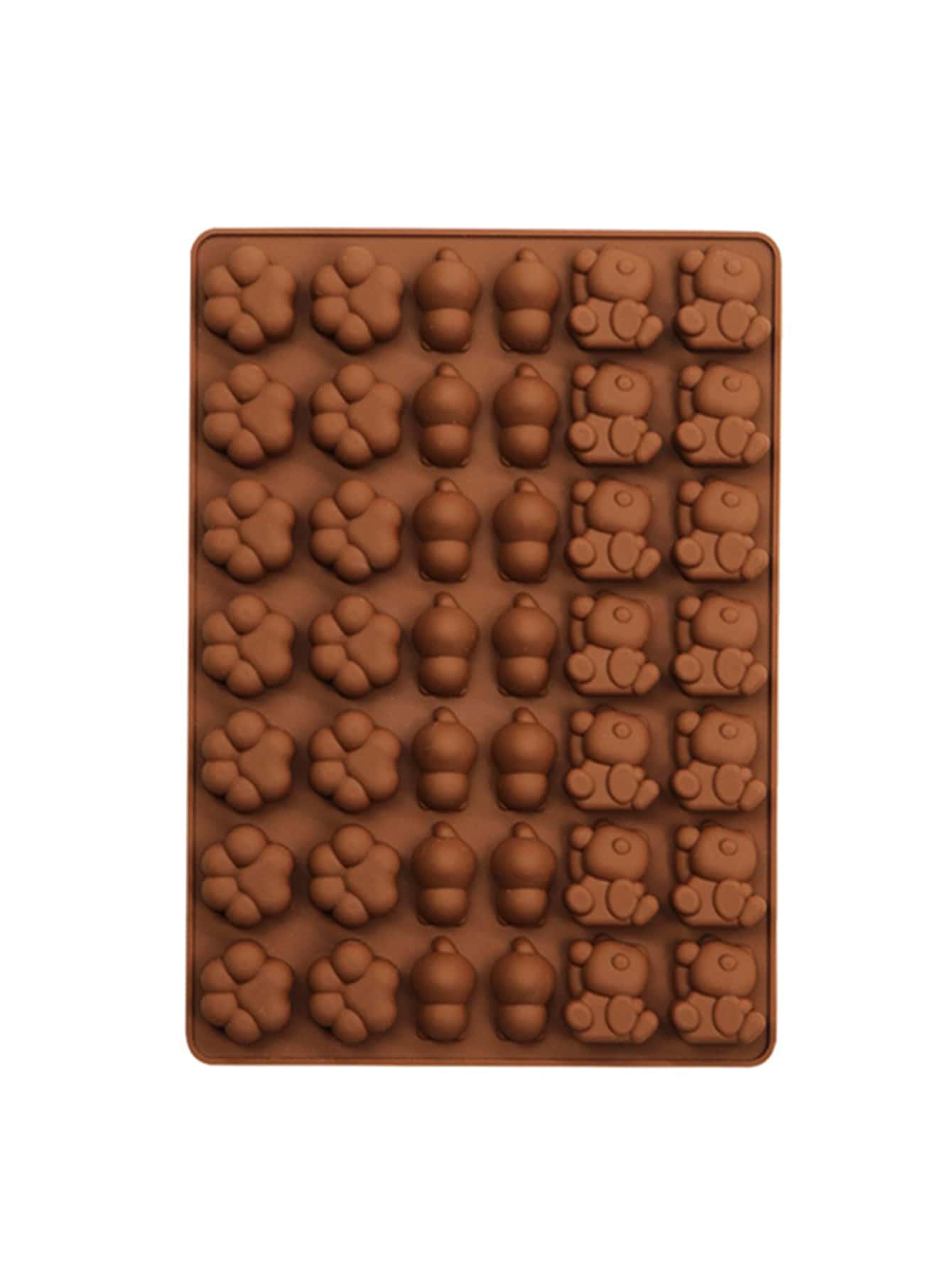 1 pieza molde de hornear de color al azar de dibujos animados - Multicolor - Ver 1