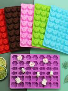 1 pieza molde de hornear de color al azar de dibujos animados - Multicolor - Ver 2