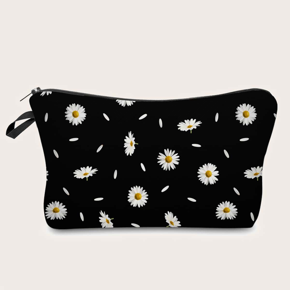 

Daisy Print Makeup Bag, Multicolor