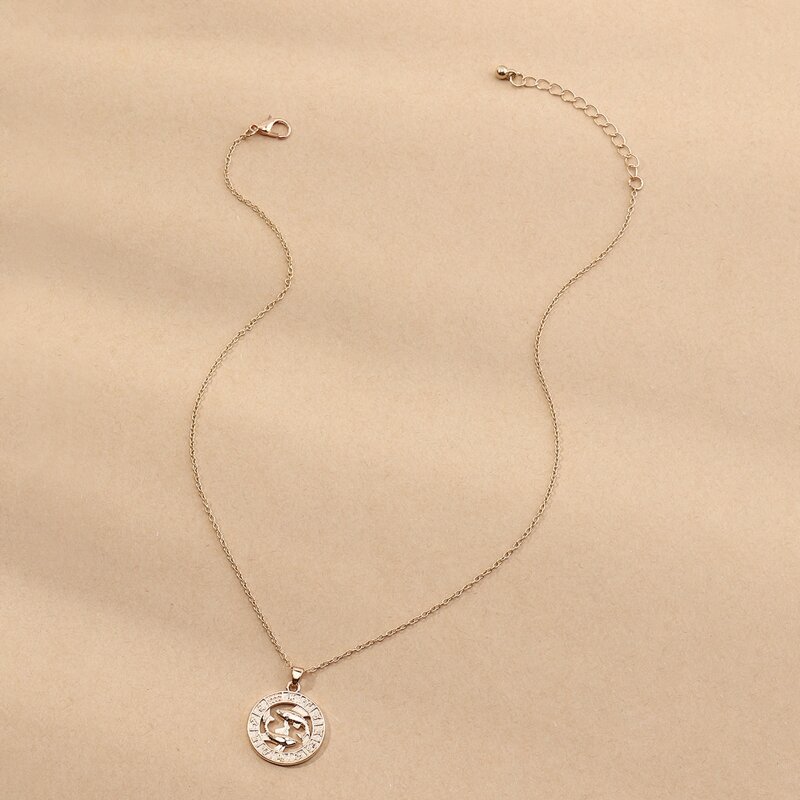 

Constellation Charm Necklace, Gold