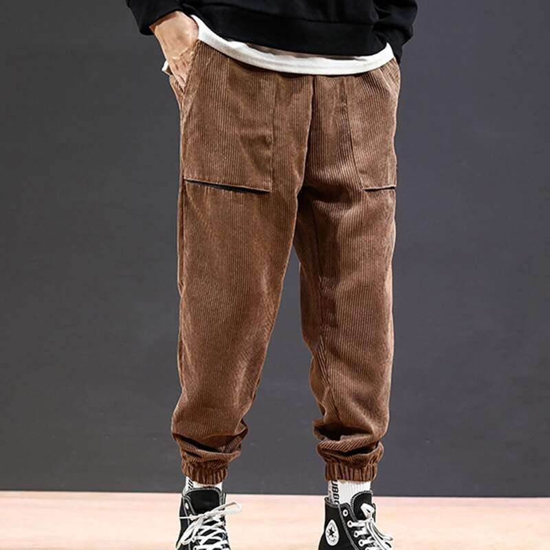 

Guys Pocket Front Corduroy Pants, Khaki