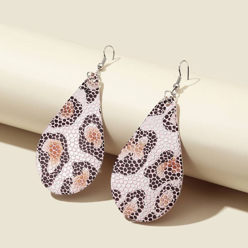 

Water Drop Earrings, Purple