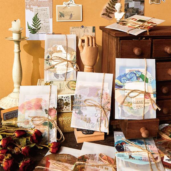 

30pcs Random Pattern Material Paper, Multicolor