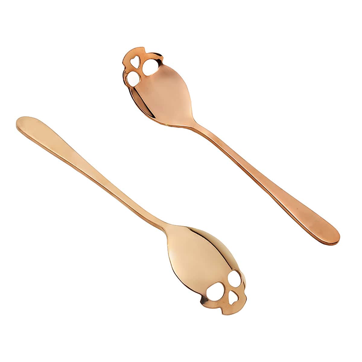 

1pc Skull Shaped Spoon, Rose gold